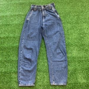 ZARA Paperbag Baggy Jeans
